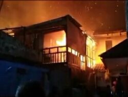 Kebakaran Landa Kawasan Cicalengka, 5 Rumah Warga Terdampak