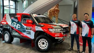 Julian Johan Ikut Ajang Asia Cross Country Rally 2023