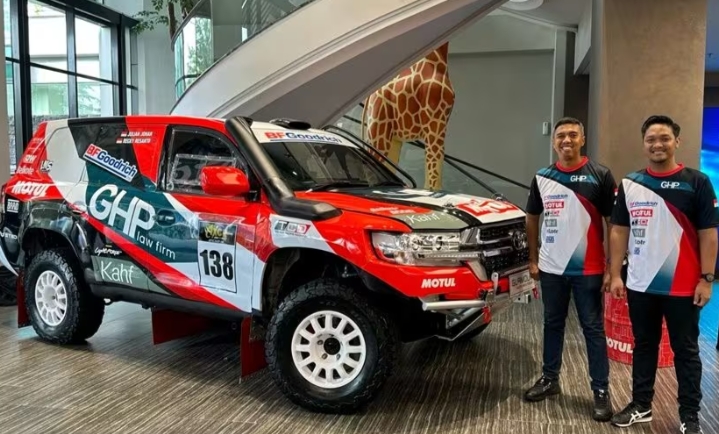 Julian Johan Ikut Ajang Asia Cross Country Rally 2023