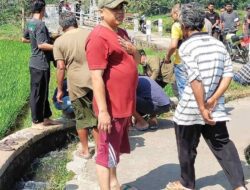 Geger! Pria Berusia 70 Tahun di Sumedang Ditemukan Tewas di Selokan Sawah