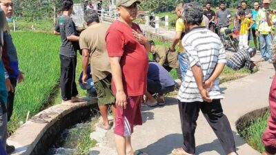 Geger! Pria Berusia 70 Tahun di Sumedang Ditemukan Tewas di Selokan Sawah