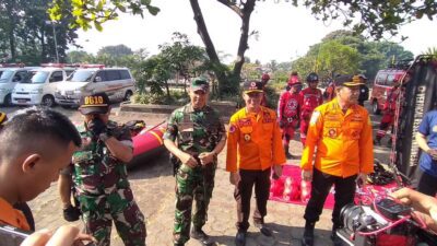 Ratusan Relawan Jabar Berkumpul di Cekdam Unpad Sumedang, Gelar Latihan Gabungan