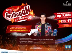 Menikmati Keseruan Seuhahhh Festival dengan Banyak Promo dari bank bjb