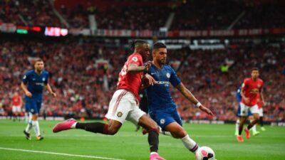 Manchester United dengan Aaron Wan-Bissaka