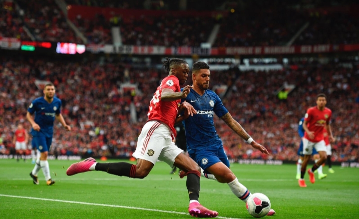 Manchester United dengan Aaron Wan-Bissaka