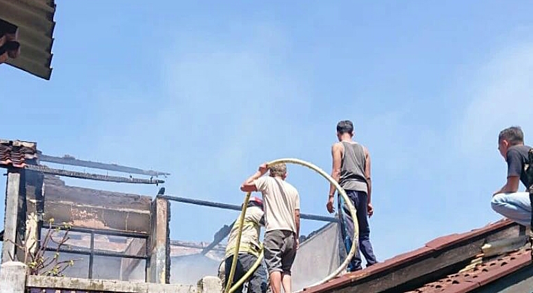 Rumah di Cileunyi Terbakar