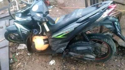 Skutik Honda Patah Sasis