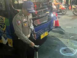 Pemotor Pria Tewas Tertabrak Bus TMP di Astanaanyar