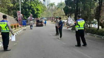 Laka lantas di Jalan Sabuga