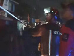 Dipicu Korsleting Listrik, Warung Nasi di Baleendah Ludes Terbakar