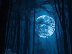 Mengenal Fenomena Langit Menakjubkan: Blue Moon atau Bulan Biru