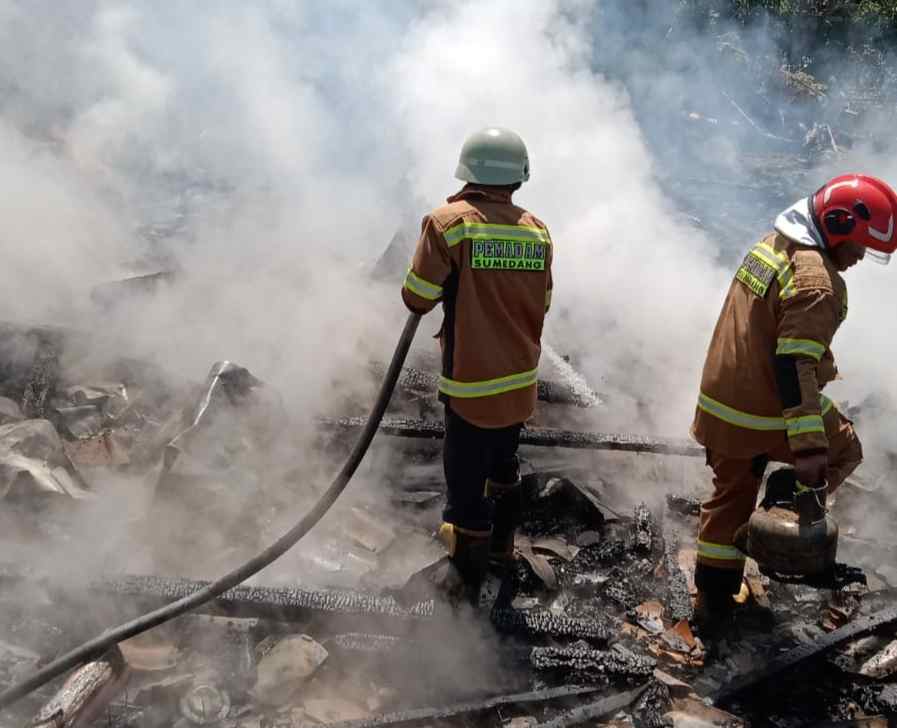 Kebakaran Lahan di Sumedang