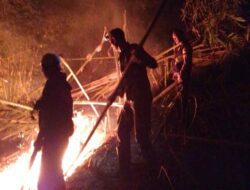 Warga Dievakuasi Buntut Kebakaran Kebun Bambu di Pamulihan Sumedang