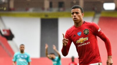 Manchester United Memantau Sesi Latihan Mason Greenwood Menjelang Musim 2023-24