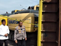 Polisi Amankan 2 Tersangka Penambangan Ilegal di Lahan Milik Kas Desa di Sumedang