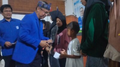 Santuni 350 Anak Yatim, Bagus: Semoga Berkahnya, PAN Sumedang Mencapai Target di Pemilu 2024