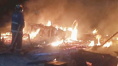 Pabrik Kerupuk di Kabupaten Bandung Terbakar, Kerugian Puluhan Juta Rupiah