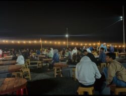 Tak Hanya Buat Ngopi, Di In Coffee Pamulihan Sumedang, Nobar Sepak Bola Serasa di Tepi Pantai