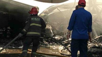 Kebakaran Pabrik Kemoceng