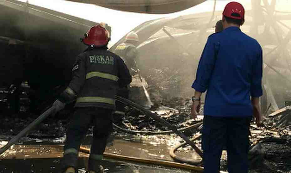 Kebakaran Pabrik Kemoceng