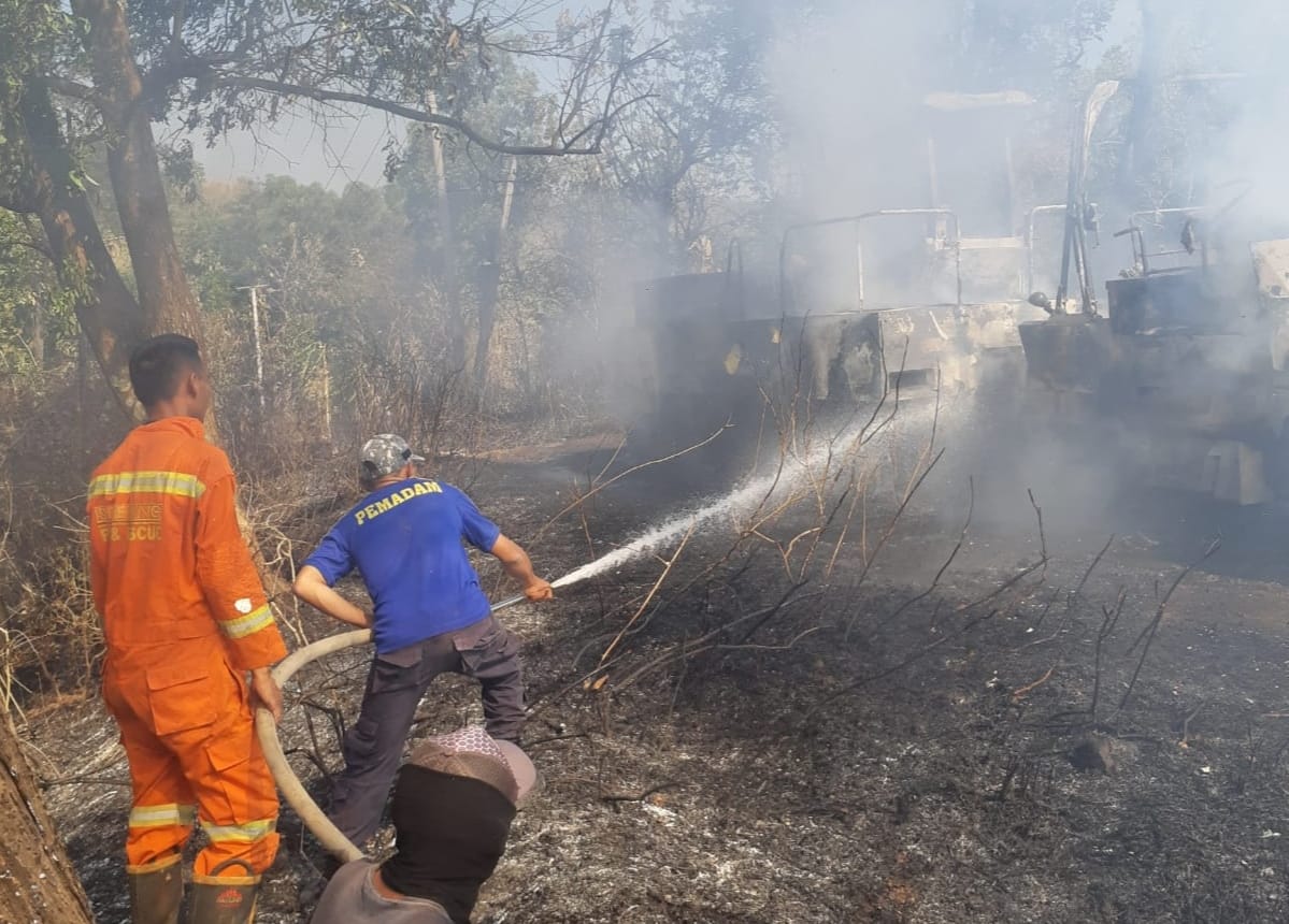 Stoom terbakar