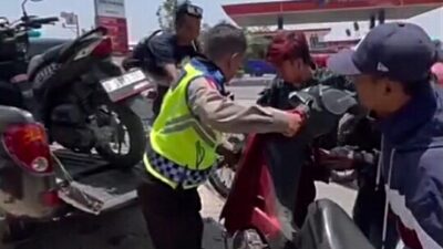 Tertibkan Knalpot Bising di Baleendah, Polisi Tindak 25 Pemotor