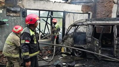 Kios di Ciwidey Terbakar