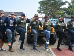 200 Offroader dari Jawa Barat Menjajal Keindahan Alam Sumedang di Jalur Conggeang