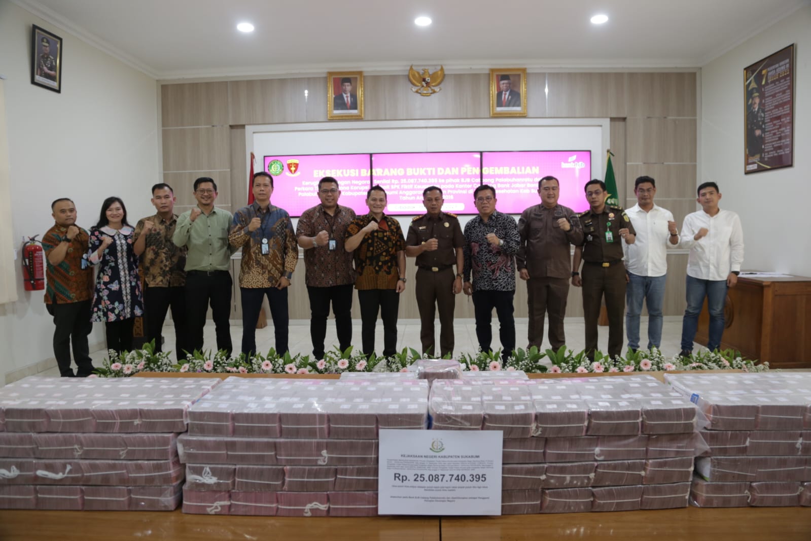 Pengembalian Aset Kejaksaan Negeri Sukabumi