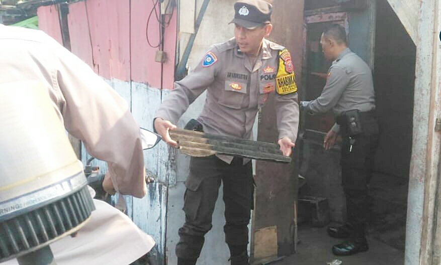 Angin puting beliung di Baleendah