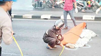 Pejalan kaki tewas