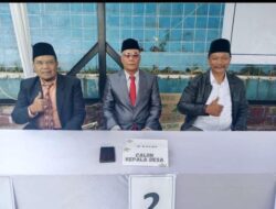 Jajang R Jaelani Terpilih Menjadi PAW Kades Cimanggung Sumedang Periode 2018-2024