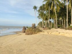 Pantai Dungun Laut Sambas: Menikmati Keindahan Kalbar dan Pesona Warna Air yang Mengagumkan