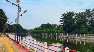 Taman Cimanuk di Indramayu/(Liburco)