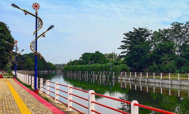 Taman Cimanuk di Indramayu/(Liburco)
