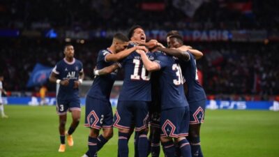PSG vs AC Milan di Liga Champions/(Twitter)