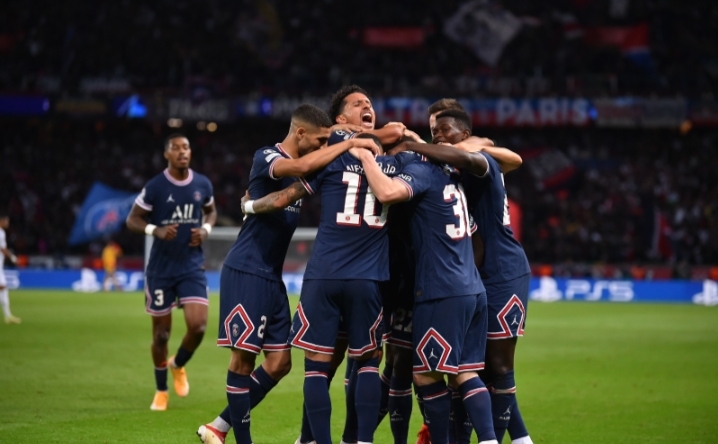 PSG vs AC Milan di Liga Champions/(Twitter)