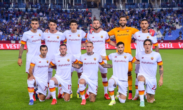 AS Roma vs Slavia Praha di Liga Champions 2023/2024/(Twitter)