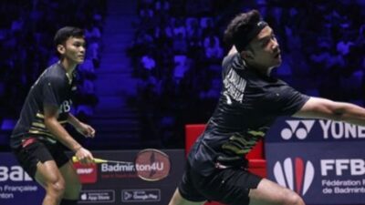 French Open 2023 Indonesia vs Denmark/(instagram/@greatminton_id)