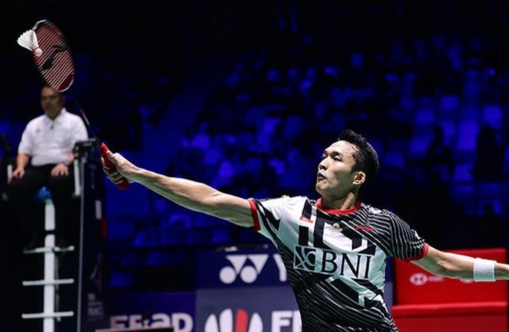 Kemenangan Jonatan Christie di French Open 2023/(instagram/@badminton.ina)