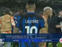 Inter vs Salzburg: Kemenangan Dramatis, Inter Memimpin Group D Liga Champions
