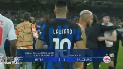 Inter vs Salzburg: Kemenangan Dramatis, Inter Memimpin Group D Liga Champions
