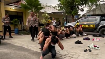Ugal-ugalan di Jalan Raya, Gerombolan Remaja Digiring ke Mapolsek Baleendah