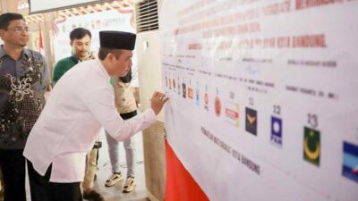 Pemilu 2024 Semakin Dekat, Deklarasi Damai Digelar di Bandung