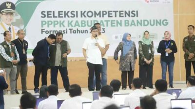 Ribuan Peserta Calon PPPK 2023 Pemkab Bandung Mulai Jalani Tes 