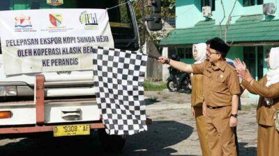Keren! 19,5 Ton Kopi Asli Kabupaten Bandung Diekspor ke Prancis