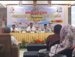 Anggota Panwaslu Kecamatan di Sumedang Ikuti Rakernis Pencegahan dan Penanganan Pemilu