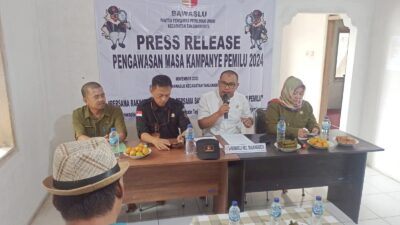 Kawal Kampanye Pemilu 2024, Panwaslu Tanjungkerta Sumedang Buka Layanan Aduan 24 Jam