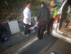 Ayah dan Anak jadi Korban Laka Lantas di Tanjungsari Sumedang. Ayah Tewas di Tempat