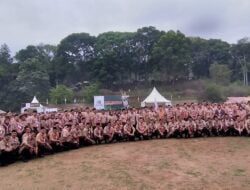 Ratusan Pramuka dari Saka Kalpataru dan Wanabakti dari 6 Provinsi Gelar Kemah Bakti